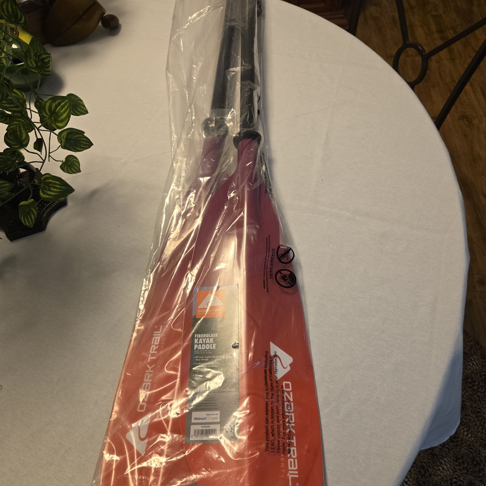 Ozark Trail Red and Black Kayak Paddle